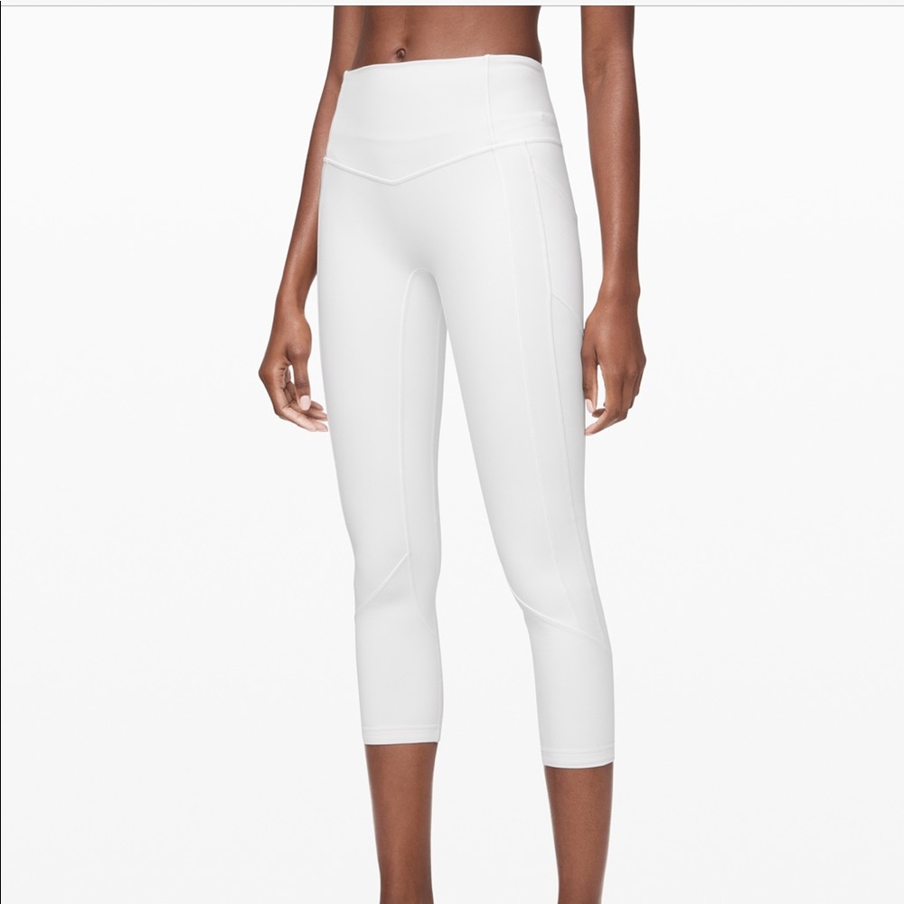 all the right places crop II 23” white